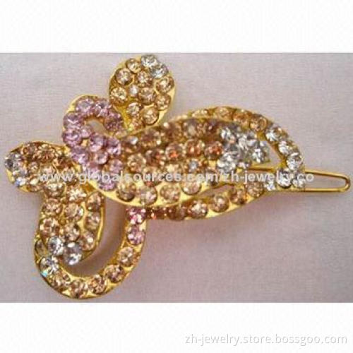 Baby/crystal bridal/elastic headband, smooth, shinny and bright polishing